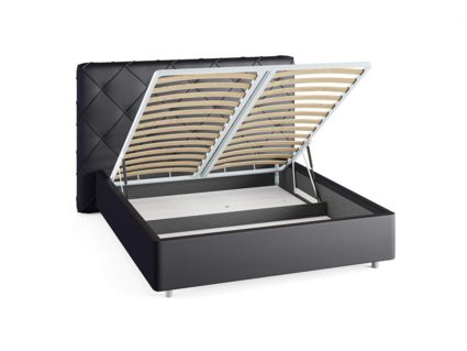 Кровать Сонум Manhattan Вельвет Латте (с подъемным механизмом) 80х190