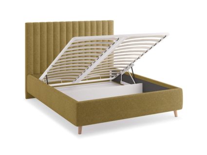 Кровать Сонум Amanda Микровелюр Белый (с подъемным механизмом) 180х200