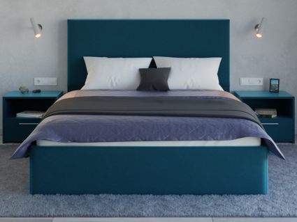 Кровать Lonax Фелиса велюр Dolly-13 (с подъемным механизмом)