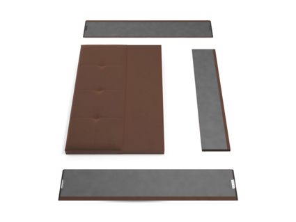 Кровать Lonax Алегра велюр Dolly-8 (с основанием)