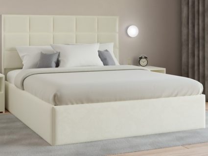 Кровать Lonax Адель велюр Dolly-13 (с подъемным механизмом) 160х190