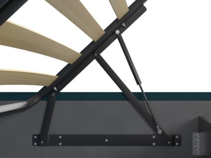 Кровать Lonax Кармела велюр Dolly-3 (с подъемным механизмом) 120х195