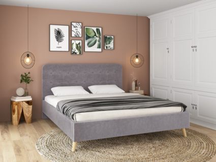 Кровать Sontelle Style Kipso Malta grey 245