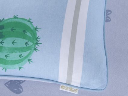 Комплект постельного белья Софи де Марко Кактус (голубой) 1,5-спальный