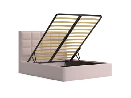 Кровать Lonax Адель велюр Dolly-13 (с подъемным механизмом) 160х190