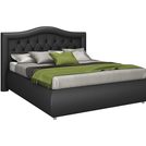 Кровать Sleeptek Premier 6 Экокожа Black (с подъемным механизмом) 160х190