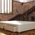 Кровать Mr.Mattress Site Box экокожа Beige 180х190